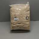 KGORGE 4-in-1 Soundproof Anti Dust 100% Blackout Curtains with Melt-Blown Layer Noise Reducing Thermal Insulating Window Drapes for Bedroom Nursery, W 52 x L 84, Beige, 2 Panels