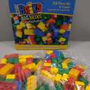 Strictly Briks Building Blocks Starter Kit - Kid Building Toy for Creative Play - Stackable Block Set for Hand-Eye Coordination - Compatible with LEGO & Major Brands Toy Set - 216 Pieces, Basic Colors