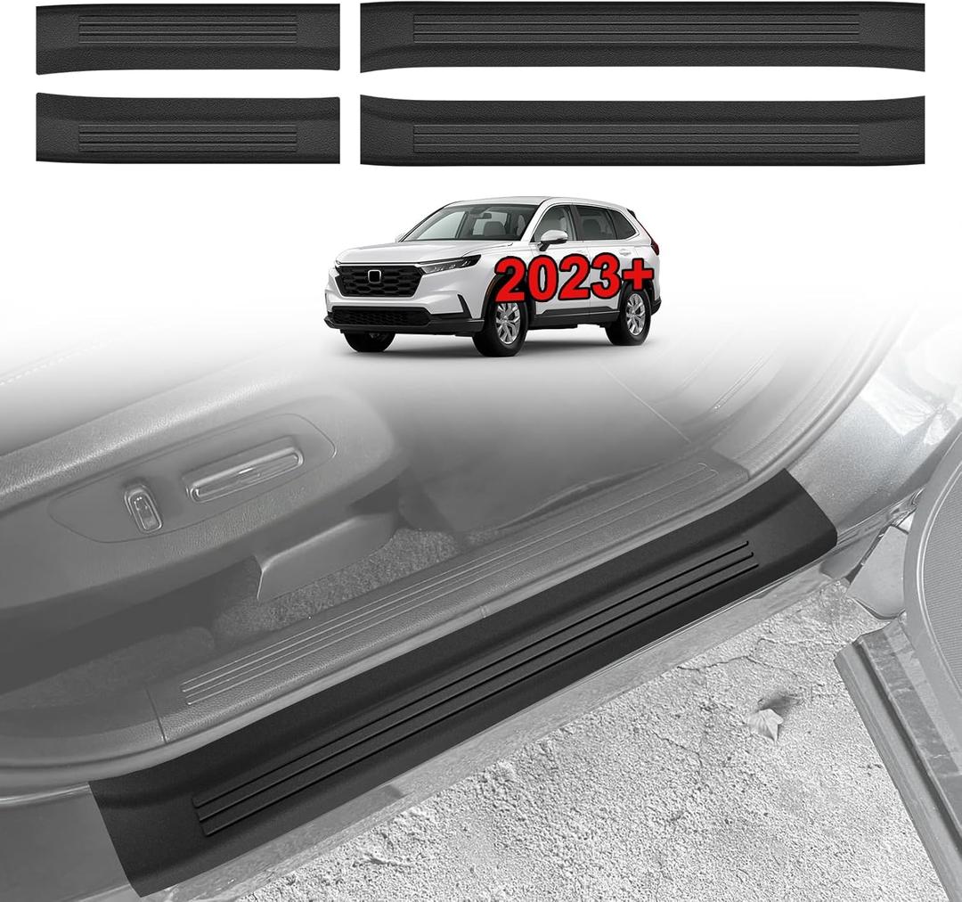 TripleAliners Door Sill Protector for 2023-2025 2026 Honda CR-V CRV 4PCS