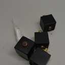 Yes4All 3 Inches Square Black Solid Wood Furniture Legs Set of 4, Heavy Duty 800 Lbs Capacity Furniture Legs with Leveler, Replacement Legs for Furniture, Couch, Sofa, Dresser, Ottoman