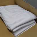 Fitable 8 Pack White Table Cloths 120 Inch Round - Stain Resistant and Washable Table clothes, Polyester Fabric Table Covers for Wedding, Party, Banquet, Formal Events