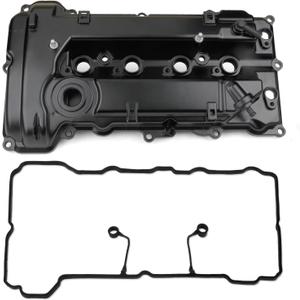 Upgread Aluminimun Engine Valve Cover Compatible with 2014-2020 Hyundai Elantra Kona Veloster Kia Forte Seltos Soul 2.0L Replace 224102E700