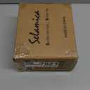 Selamica Small Dinner Plates, Oval Dessert Plates Ceramic, 6 Inch Small Plates for Appetizer, Cake, Snacks, Microwave Dishwasher Safe, Set of 6, Vintage Blue