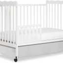Dream On Me Convertible Crib Toddler Guard Rail in White, Compatible with Select Dream On Me Cribs, Crib to Toddler Bed Conversion, Easily Attachable (21.25L x 1.2W x 12.25H), 1 Count