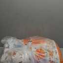 Joyreap 3 Pieces Floral Patchwork Quilt Set Queen, Orange n White Flowers Design, Smooth Soft Microfiber Quilt, Bedspread Bed Cover for All Season- 102x90 inches