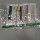 Adorve Compatible with Fitbit Versa 3 Bands/Fitbit Versa 4 Band/Fitbit Sense Bands for Men Women, Adjustable Stretchy Solo Loop Elastic Nylon Sport Strap for Smart Watch Replacement (Black/White/Smokey Mauve/Starlight/Milk Tea)