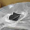 Ultrasac - Heavy Duty Drum Liner, 55-60 Gallon, 2 Mil, 38"x58", Black, 50 Count/w Ties