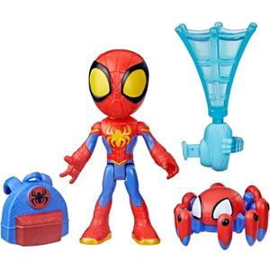 2 Pack Spidey and HIS Amazing Friends Marvel Web-Spinners, Spidey Action Figure with Accessories, Web-Spinning Accessory