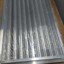 HVAC Premium 36"W x 22"H Aluminum Exterior Gable Louver Vent for Walls & Crawlspace - Weather-Resistant Air Grille with Screen Mesh - [Outer Dimensions 37.75"W x 23.75"H]