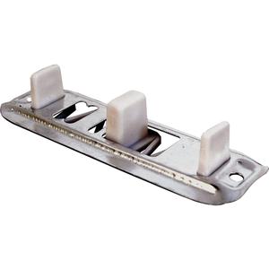 2 x Prime-Line N 6560 Stamped Steel, Adjustable, Closet Door, Floor Guide (2 Pack)