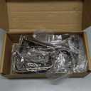 Bronze Curtain Rods 2 Pack, Heavy Duty Wrap Around Curtain Rod for Windows 28 to 48 Inch, Adjustable Decorative Blackout Drapery Pole, Modern Room Darkening Rod for Blackout Curtains, Brown