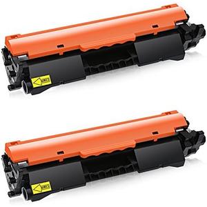 4Benefit (2 PK) Compatible Replacement for HP 30X CF230X Toner Cartridge with IC Chip for use in HP Laser-Jet M203d M203dn M203dw MFP M227 series Printers