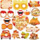 Fall Thanksgiving Party Decorations Photo Booth Props Fall Party Decor Photo Booth Happy Fall Yall Party Supplies for Fall Classroom Party Decoration