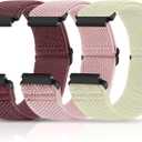 Compatible with 16mm 18mm 19mm 20mm 22mm 24mm Watch Bands Quick Release Replacement Wristband,Adjustable Stretchy Nylon Solo Loop Straps Fabric Braided Sport Elastic Bands for Men Women