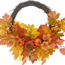 Autumn Maple Leaf Hanging Ornament Pendant For Thanksgiving Fall Autumn Farmhouse Decorations