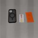 TORRAS Magnetic Shockproof for iPhone 17 case with Camera Control, [12FT Military Grade Drop Protection][Fit for MagSafe], Slim Translucent Anti-Fingerprint & Soft Touch Case for iPhone 17, Black