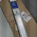 M-D Building Products 08102 3-3/4 in. x 3/4 in. x 36 in. Silver Aluminum and Vinyl Heavy-Duty Low-Profile Threshold