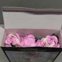 Pink Rose Bouquet Flowers Building Set, 834Pcs Roses Artificial Flowers Botanical Collection Compatible with Lego Flowers for Adults Valentines Day Gifts for Her Women Wife Girlfriend Mom