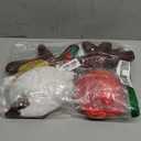 ovsor Christmas Reindeer Car Decoration - Christmas Antler Kit with 4 in 1 for Reindeer Car Decoration, Car Decorations Exterior as Way of Expanding Christmas Spirit