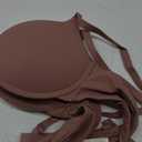 Wireless Lift Up Bras for Women Small Breasted T-Shirt Wirefree Padded Bras 38AA, Dusty Rose