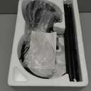 76" LED Floor Lamp, 18W/1800LM Super Bright Reading Standing Lamp,Stepless Dimmable&Adjustable Color Temperature 2700K-6500K w/Remote& Touch Control Lamps for Living Room Bedroom Office Black