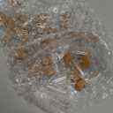 Clear Glass Jars Bottles 50 Pack Mini, Tiny, Cork Stoppers, Arts & Crafts, Projects, Decoration, Party Favors, 18mm x 10mm Diameter