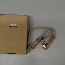 Plutus Pet Genuine Leather & Hemp Dog Collar  Adjustable Heavy Duty Pet Collar with Quick Release Metal Buckle, Soft & Stylish for Puppy and Small, Medium, Large Dogs (Ash Brown, S)