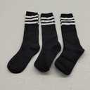 Black Socks 3pcs, 7"