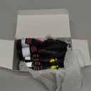 QUMY Dog Shoes for Large Dogs, Medium Dog Boots & Paw Protectors for Winter Snowy Day, Summer Hot Pavement, Water-Resistant in Rainy Weather, Outdoor Walking, Indoor Hard floors Skid-Resistant Sole (Size 2: 1.9''x2.4''(W*L) (Pack of 4))