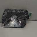 ExtraCharm Insulated Lunch Bag for Women/Men - Reusable Lunch Box for Office Picnic Hiking Beach - Leakproof Cooler Tote Bag Organizer with Adjustable Shoulder Strap for Adults - Black