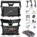 [4G+64G] Car Radio for Nissan Altima 2013-2019 with Wireless CarPlay Android Auto,10" Touchscreen Android 13 Car Stereo with Mirror Link Voice Control WiFi/GPS,Bluetooth,FM/RDS SWC+Backup Camera