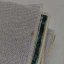 Moynesa Tiger 3x5 Washable Rug, Boho Area Rugs for Entryway, Green Non Slip Small Rug for Bedroom, Ultra Thin Botanical Soft Accent Carpet for Kitchen Entry Laundry Room