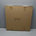 SwallowLiving 24 Inch Gold Minimalist Metal Wall Clock with Arabic Numerals - Elegant Home Decor, Silent Quartz Movement, Easy to Read, Perfect for Living Room, Kitchen, or Bedroom