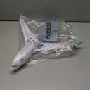 Bump and Go Airplane Toy with 4D Lights & Sounds, Realistic Moving Plane with Automatic Direction Change, Interactive Aircraft Toy for Boys & Girls Ages 312, (Red)