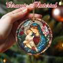 4 x Religious Christmas Ornaments, Christian Ornament, Christmas Tree Decorations, Holiday Decorations, Holiday Ornaments, Religious Gifts, Christian Gift, Holiday Party Gifts, and Xmas Gift Ideas