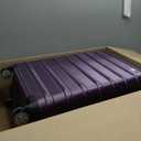 Samsonite Omni 2 Hardside Expandable Luggage with Spinner Wheels, Checked-Medium 24-Inch, Purple