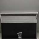 Gas Stove Cover Board, Resistance to Heat Range Covers for Gas Stove, Large Black Stove Top Covers (L30 x W22'' xH2.75'') with Anti-slip Silicone Feet, Anti-collision Corner Guards