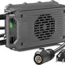 UL Listed 67.2V 10A Fast Charger Compatible with Surron Light Bee X Segway X260 Sur-Ron Electric Dirt Bike 2025, IP65 Waterproof Battery Power Adapter for 60V eBike with Cooling Fan, Same Original