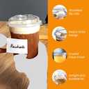32 oz Clear Plastic Cups With Lids & Straws Thick, Reusable, Disposable Iced Coffee Cups for Smoothies, Beer & Any Beverages for Parties, (32 OZ)