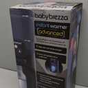 Baby Brezza Instant Baby Bottle Warmer Advanced - Fast Water Warmer Instantly Dispenses 24/7 in 3 Temperatures with Nightlight