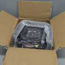 1500W Electric Space Heater with 90 Adjustable Angle, Overheat Protection, Heater for Garage, Office, Indoor Use (Yellow)