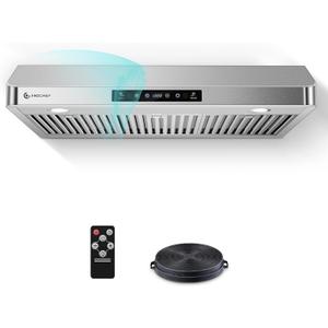 36" Under Cabinet Range Hood, 750 CFM Gesture & Touch Control Vent