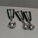 Cookie Scoop Set, Include 1 Tbsp/2 Tbsp/3 Tbsp, Cookie Scoops for Baking Set of 3, 18/8 Stainless Steel, Good Grip, Non-Slip, For Cookies Cupcake Muffin Ice Cream waffle