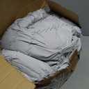 Litanika Light Grey Queen Size Comforter Set with Sheets - 7 Pieces Bed in a Bag Queen Boho Tufted Complete Bedding Sets with Comforter, Sheets, Pillowcases & Shams