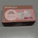 Momcozy M5 Lite Hands-Free Wearable Breast Pump, DoubleFit Flange for Baby-Like Comfort, 3 Modes & 9 Suction Levels, No Flange Insert or Hard Carry Case, 24mm, 2-Pack, Cozy Red