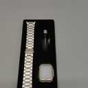 Tasikar Band Compatible with Apple Watch Band 42mm (Series 10) 41mm 40mm 38mm Premium Stainless Steel Metal Replacement Strap Compatible with Apple Watch SE Series 10 9 8 7 6 5 4 3 2 1 (Starlight) (38mm/40mm/41mm/42mm(series 10), Starlight)