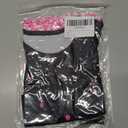 Girls Nightgowns Size 5-6 Pink Glitter Night Gowns Soft Flutter Sleeves Nightdress Comfy Princess Pajamas Dress, Black Small