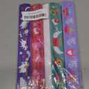 100Pcs Valentine's Day Slap Bracelets, Valentine Party Favors Snap Wristbands for Kids Exchange Gifts, Goodies Stocking Stuffers, Classroom Prizes