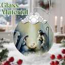 Nativity Scene Christmas Ornament - Religious Christmas Ornament - Christian Xmas Decor - Holy Family Ornaments - Christian Gifts - Religious Gifts - Gift Exchange - Gift Idea