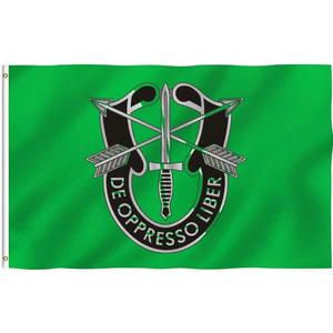 Oersted Us Army Green Beret Special Forces Anyone Else Outdoor Flag Home Garden Flag Decorative Flag 3X5 Feet (Eight color10)